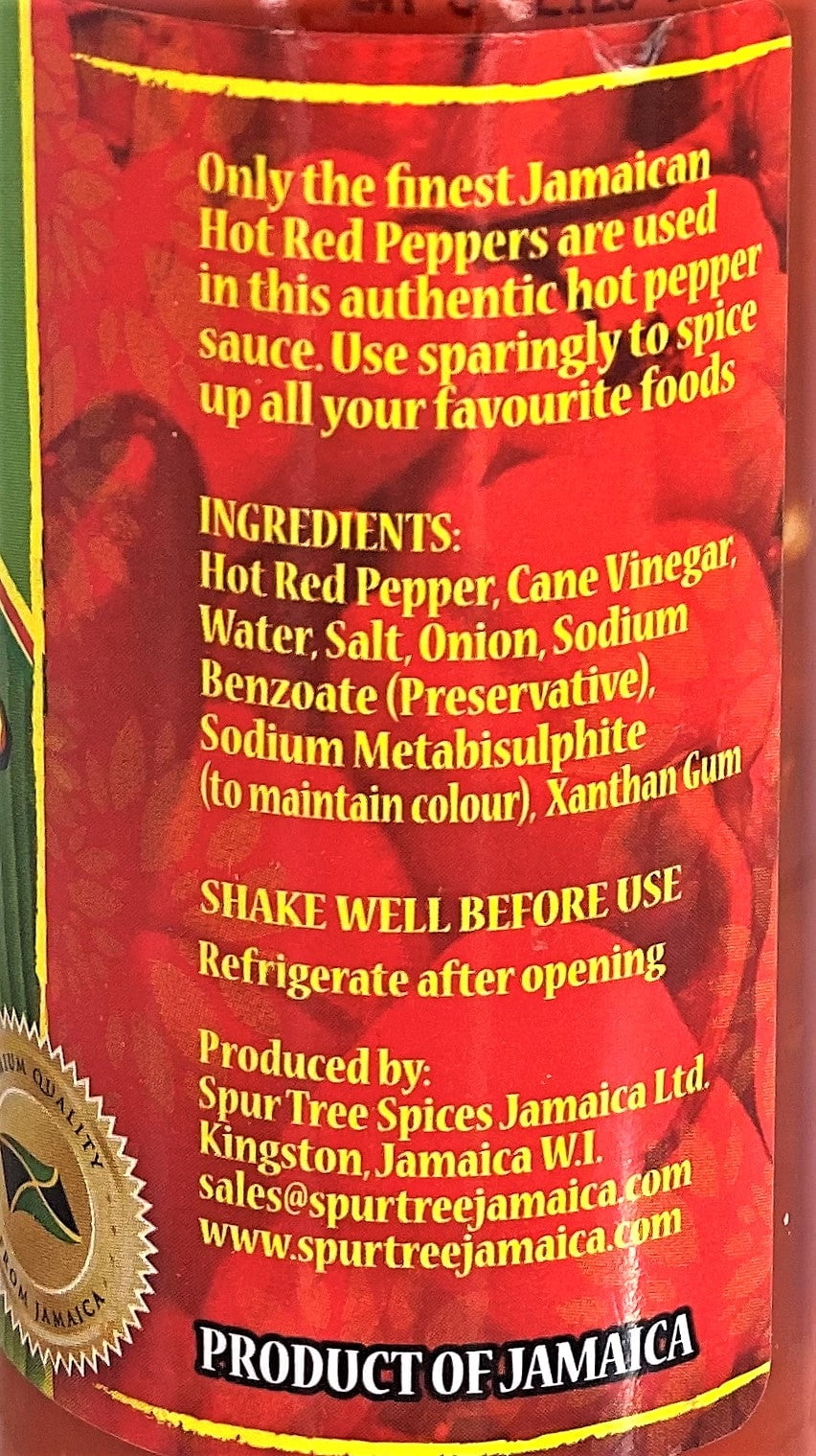 Spur Tree Crushed Red Pepper 5oz (148ml) 4-Pack – Product of Jamaica – Curated & Packaged by ODatzGood