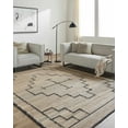 thumbnail image 2 of Hauteloom Robyn Jute Living Room, Bedroom Area Rug - Traditional, Transitional - Tan, Black - 9' x 12', 2 of 2
