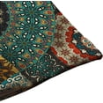 thumbnail image 2 of Colorful Vintage Floral Mandala Pillow Cover Farmhouse Decorations Cushion Case for Sofa Couch Cotton Linen 12x20 Inches, 2 of 6