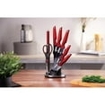 thumbnail image 3 of Berlinger Haus  8-Piece Knife Set w/ Acrylic Stand Burgundy, 3 of 4