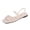 Beige, variant on Flat Slippers for Women Square Toe Open Toe Summer Comfort Bohemia Sandals Low Heel Bottom Anti Slip Simple Solid Colour Footwear,Dark Gray 38