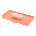 thumbnail image 5 of Unique Bargains 1 Pc Waterproof Soap Holder with Draining Pink Soap Holder for Bathroom 10.04"x5.51"x0.79", 5 of 6
