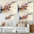 thumbnail image 4 of Designart Pink And Plum Cherry Blossom Branch III Canvas Wall Art, 4 of 5