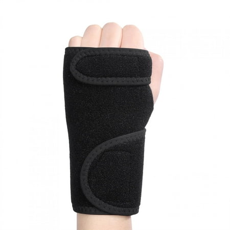 Wrist Brace, Wrist Support, Washable Black For Yoga Tennis Bowling