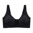 thumbnail image 1 of asddcavvf Bras for Women Women's Plus Size Wireless Bra with Front Closure Seamless Back Comfortable, 1 of 5
