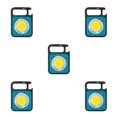 thumbnail image 3 of Shengyu Camping Flashlight Adjustable Lights Keychain Work Lamps Life Waterproof Portable Torch Outdoor Climbing Backpacking Green 5Set, 3 of 6