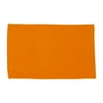 thumbnail image 2 of 2-Pack Elegani Lightweight 100% Cotton Loop Terry Sports Face Towel - Ideal for Gym, Yoga - 11" x 18" (Orange), 2 of 4