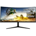 thumbnail image 1 of Restored AOpen Fire Legend 34HC5CU S3 34" Class UW-QHD LED Monitor, 21:9, Black (Refurbished), 1 of 9