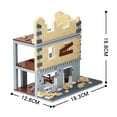 thumbnail image 3 of MOOXI WW2 Military Battle Scene Model Set, Boy Building Block Building Toy Kit (814pcs), 3 of 7