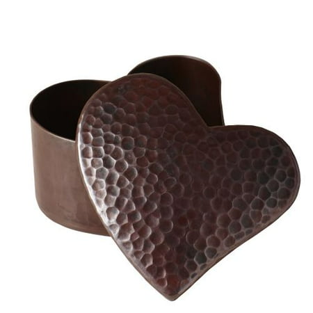 Native Trails CPB38 Handcrafted Copper Heart Jewelry Box