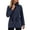 Blue, variant on Waist Cinched Hooded Windbreaker Jacket for Women, Drawstring Slim Fit, Lightweight Casual Outerwear, 1 Piece, S-XXL, Plus Size Friendly