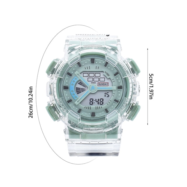RKSTN Student Watches Children's Luminous Water Proof Watch Student Dial Electronic Watch Boys and Multifunctional Watch Kitchen Gadgets