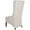 Taupe, variant on SAFAVIEH Becall Transitional Linen Solid Dining Parsons Chair, Taupe