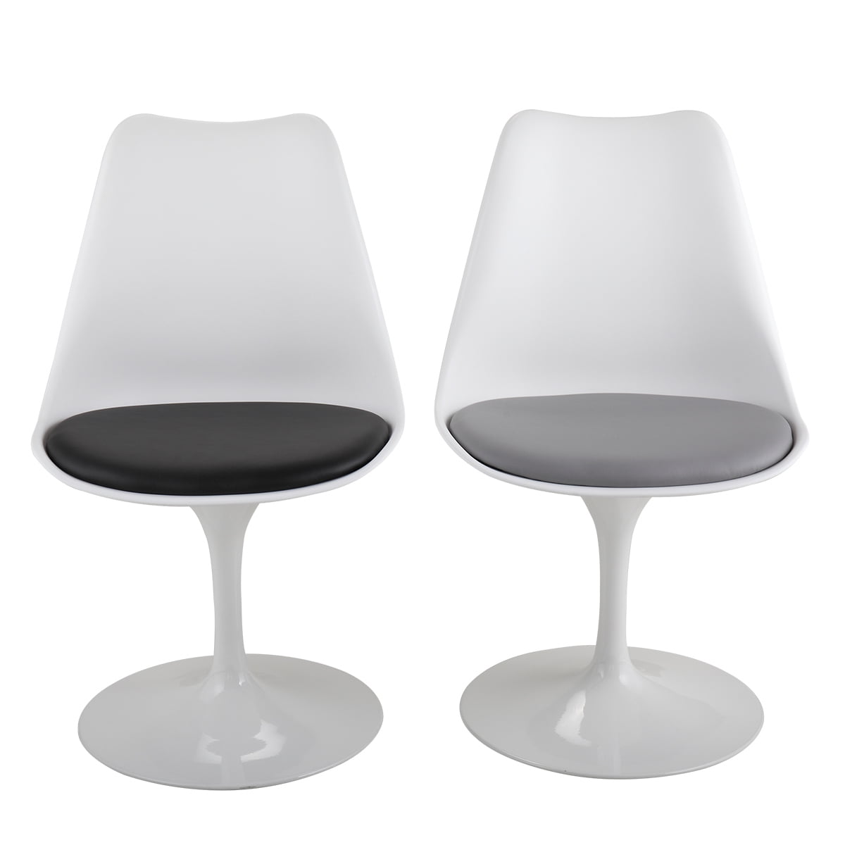 Kepooman Swivel Round Base Dining Chair, Elegant Side Chairs for Cafe Dining Room Kepooman Swivel Round Base Dining Chair, Elegant Side Chairs for Cafe Dining Room