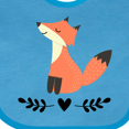 thumbnail image 4 of Inktastic Fox for Girls Woodland Animal Girls Baby Bib, 4 of 4