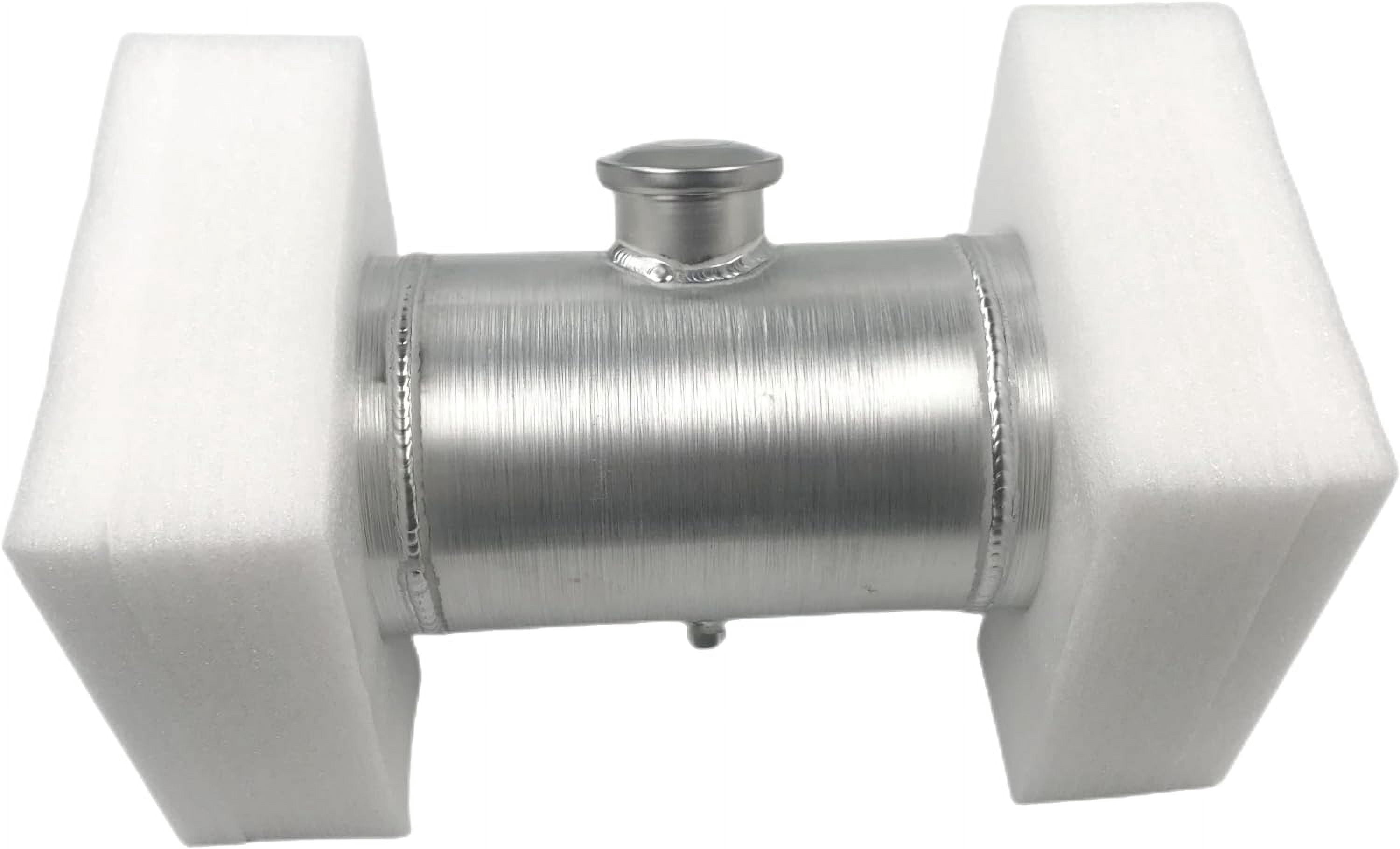JSD 2.9 Gallon Overall 8x14" Aluminum Round Small Fuel Tank Spun Fuel Gas Tank Cell Center Fill 3/8" NPT