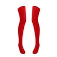thumbnail image 2 of Femmes Hiver Bas Chauds, 1pair Hiver sur Genou Femmes Cuisse Chaussettes Hautes Femmes Bas Performance Conduite, 2 of 8