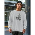 thumbnail image 2 of Toucan Toile I Sweatshirt Men -Emma Scarvey Designs, Male Medium, 2 of 4