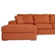 thumbnail image 2 of Sala Kessa Muebles Palermo Chaise Longue Marron, 2 of 5