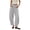 Light Gray, variant on vigerkar Cotton Baggy Low Rise Barrel Pants for Women, Relaxed Lounge Boho Beach Travel Wide Leg Trousers, Breathable Summer Style (Light Gray, XXL)