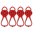thumbnail image 1 of Fiudx Crampones Antideslizantes para Nieve, Agarre de Alta Resistencia para Botas, Fáciles de Poner y Quitar, para Senderismo, Escalada, Pesca En Hielo, Actividades Invernales Al Aire Libre (Juego de, 1 of 3