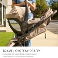 thumbnail image 4 of Britax® Juniper™+ Compact Stroller With One-Hand RapidFold™, Infant Car Seat Compatible — Teak, 4 of 7