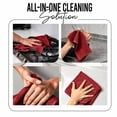 thumbnail image 4 of RIVERSIDE 10 Pack Washcloth 11x11 Soft Absorbent Cotton with Assorted Colors for Face, Body and Kitchen, 4 of 7