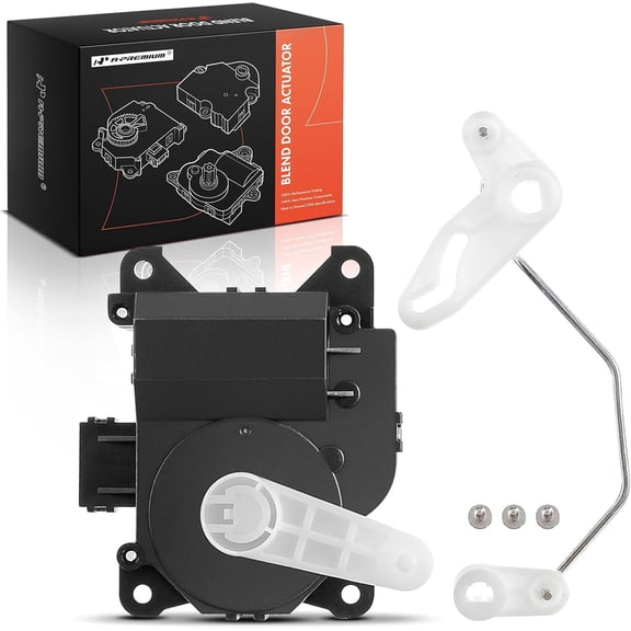 A-Premium HVAC Heater Blend Door Actuator Compatible with Ford Edge 2007-2015 & Lincoln MKX 2007-2015 - Right Main, Temperature Actuator - Replace# 7T4Z19E616C