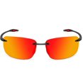 thumbnail image 2 of GHSDFBB JULI Sports Sunglasses for Men Women Tr90 Rimless Frame for Running Fishing Golf Surf Driving MJ8009, 2 of 6