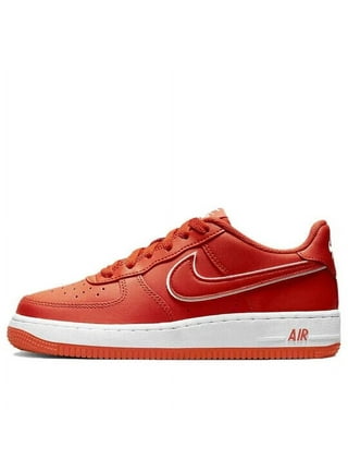 Kids air clearance force 1 red
