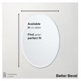 thumbnail image 5 of Better Bevel Frameless Oval Mirror, 20" x 27" Bathroom Wall Mirror w/Beveled Edge, 5 of 8