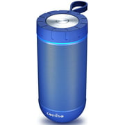 Système de haut-parleur Bluetooth portable Ture Stéréo sans fil Étanche Bluetooth 4.2 Haut-parleur 24H Mini haut-parleur Bluetooth Bleu