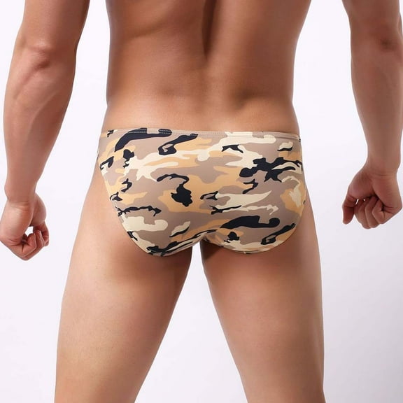 Sngxgn Men's Boxer Underwear Waistband(Yellow,L)