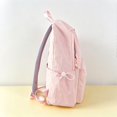 thumbnail image 6 of Floral Embroidery Backpack 17 In Large Capacity Nylon Lightweight Daypack, Multi-Pocket Casual Rucksack for Campus,, 6 of 7