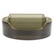 thumbnail image 1 of Beauty Storage Organiser Makeup Brush Holder For Daily Use Dark Green Durable PET Material Rotatable 1Pcs Stationery, 1 of 5