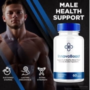 (3 Pack) Innova Boost Pills for Men, Male Dietary Supplement, Complete Daily Formula for Men's Wellness and Peak Performance, Advanced Formula Capsules, InnovaBoost Reviews (180 Capsules)