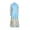 Sky Blue, variant on Women's Fashionable Personalized Printed Short-Sleeve Casual Loose Puff-Sleeve Dress
