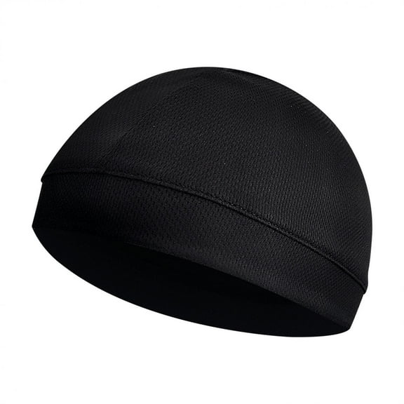 SDJMa Outdoor Cooling Skull Cap Sports Riding Turban Breathable and Sweat-absorbent Motorcycle Inner Lining Cap Windshield Riding Cap Cycling Running Hat for Men Women