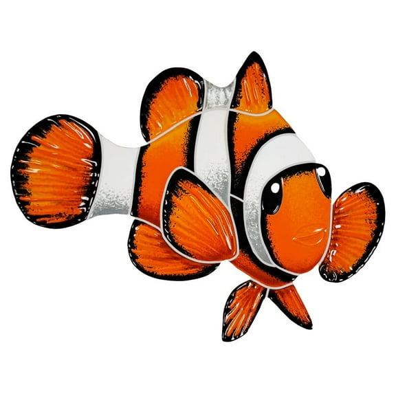 Clown Fish Ceramic Swimming Pool Mosaic Tile 6" X 8", Right