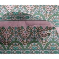 thumbnail image 4 of oneOone Viscose Chiffon Fabric Leaves & Floral Block Printed Craft Fabric BTY 42 Inch Wide, 4 of 4
