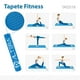 thumbnail image 5 of Tapete de Yoga Altera  TAE0518 Grosor 3mm Pilates Foam 176x62 cm Azul, 5 of 6