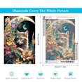 thumbnail image 5 of Diamond Art Kits for Adults, DIY Moon Cat Full Drill Gem Art for Adults, Home Wall Decor Craft 12X16inch, 5 of 5