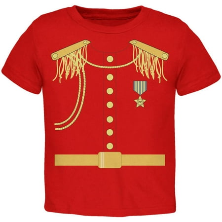 Halloween Prince Charming Costume Red Toddler T-Shirt