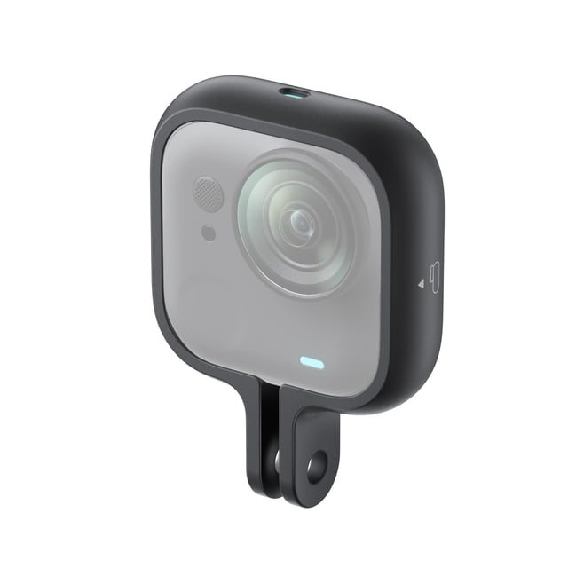 Action Mount Insta360 GO ultraligero con adaptador de 2 clavijas