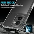 thumbnail image 4 of Clear Case for HMD Fusion 5G Phone, Nakedcellphone Transparent TPU Cover [Anti-Shock Corners, Flexible, Grip] for Nokia TA-1658, 4 of 8