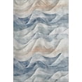 thumbnail image 2 of Addison Rugs Mayfield Premium Machine Washable Transitional Waves Blue Rectangle Rug, 10' x 14', 2 of 6