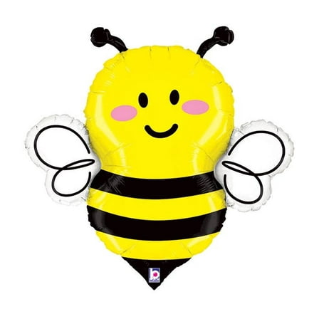 Betallic 91839 34 in. Just Bee Shape Flat Balloon