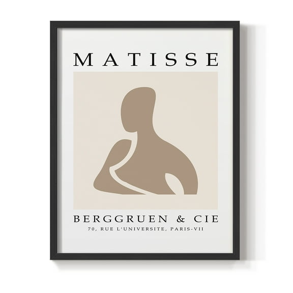 Matisse CI Framed Print - Solid Wood