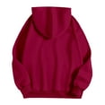 thumbnail image 5 of Bibifish Hoodies For Women Casual Preppy Mental Health Matters Letter Print Hoodies Long Sleeve Fleece Lined Tops With Pocket, 5 of 5
