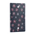 thumbnail image 2 of Yayeee Blank Wall Plate Cover 1-Gang 4.5"x2.7" Home Unused Decorative Outlet, Red Fireworks Pattern, 2 of 7